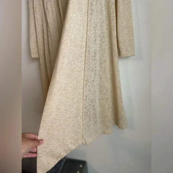 American Retro women’s tan long cardigan size M - Picture 6 of 7